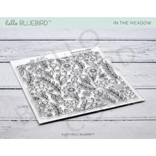 2022 Special Sale Product Meadow Silicone Stamps Diy Scrapbooking Diary Paper Craft Card Gift Decoration Mold Embossing Template