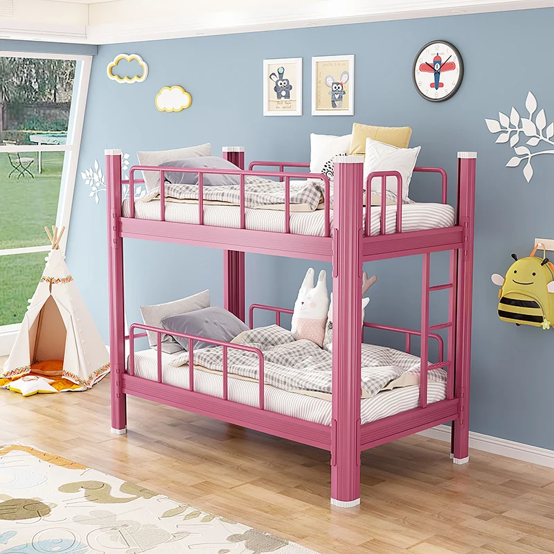 

Customized wrought iron children's bed,toddler bunk bed, iron bed, iron frame bed for elementary school students