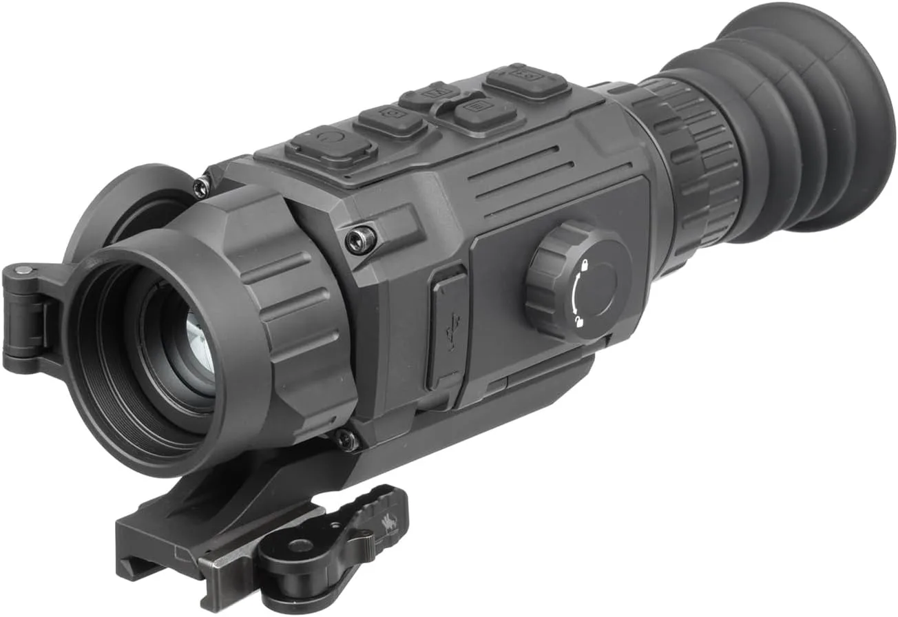 25-256Thermal Imaging Rifle Scope Thermal Scope with1250Yards Detection Range y 3.5XBase Magnification,Thermal Vision riflescope