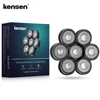 Kensen Razor Head Replacement Shaver Head Floating Washable Electric 7D Shavers Beard Practical Hair Trimmers Kit Cutter Blades 1
