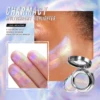 CHARMACY Rainbow Duochrome Highligter New 5 Colors Shimmer Multichrome Long-lasting Eye Shadow Cosmetic Makeup for Women 2