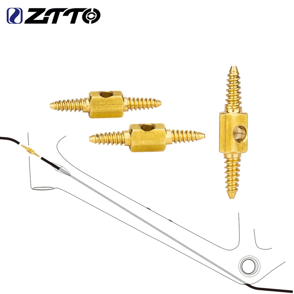 ZTTO 2/5 Stück Internes Kabelführungswerkzeug Fahrradbremse Schaltkabelgehäuse Hydraulikschlauch Führung Reparaturadapter Fahrradwerkzeuge – Detail 1