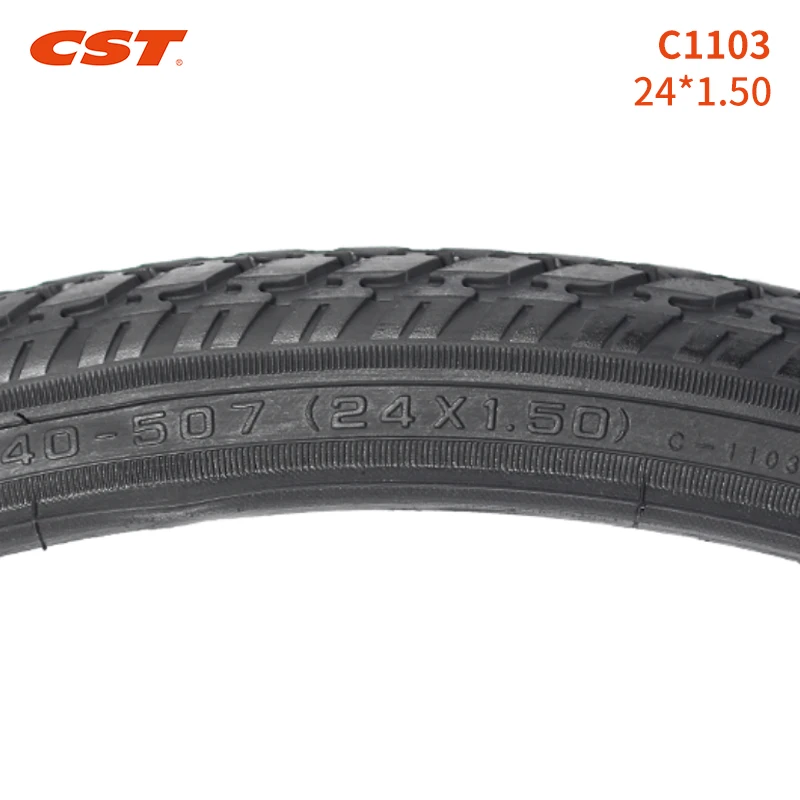 CST-Anti-skid Mountain Bike Tires, Steel Wire Tire, Bicycle Accessories, Wear Resistant, 24 ", C1103, 24x1.5