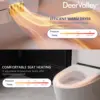 Smart Bidet Toilet, One Piece Bidet Toilet for Bathrooms, Toilet with Auto Open/Close Lid, Warm Dryer, Foot Sensor Operation 6
