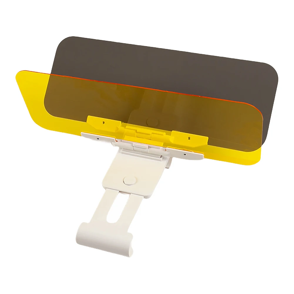 Car Sun Visor Anti-Dazzle Adjustable Sun Blocker Anti-UV HD Day Night Anti-Dazzle Goggles Fold Flip Down Car Anti-Glare Sunshade