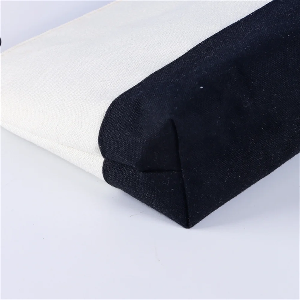 Multi-Purpose Sublimation Blank Cosmetic Bag with Zipper Lanyard Pen Pouch Wedding Favor Large Capacity For Heat Transfer Print 2