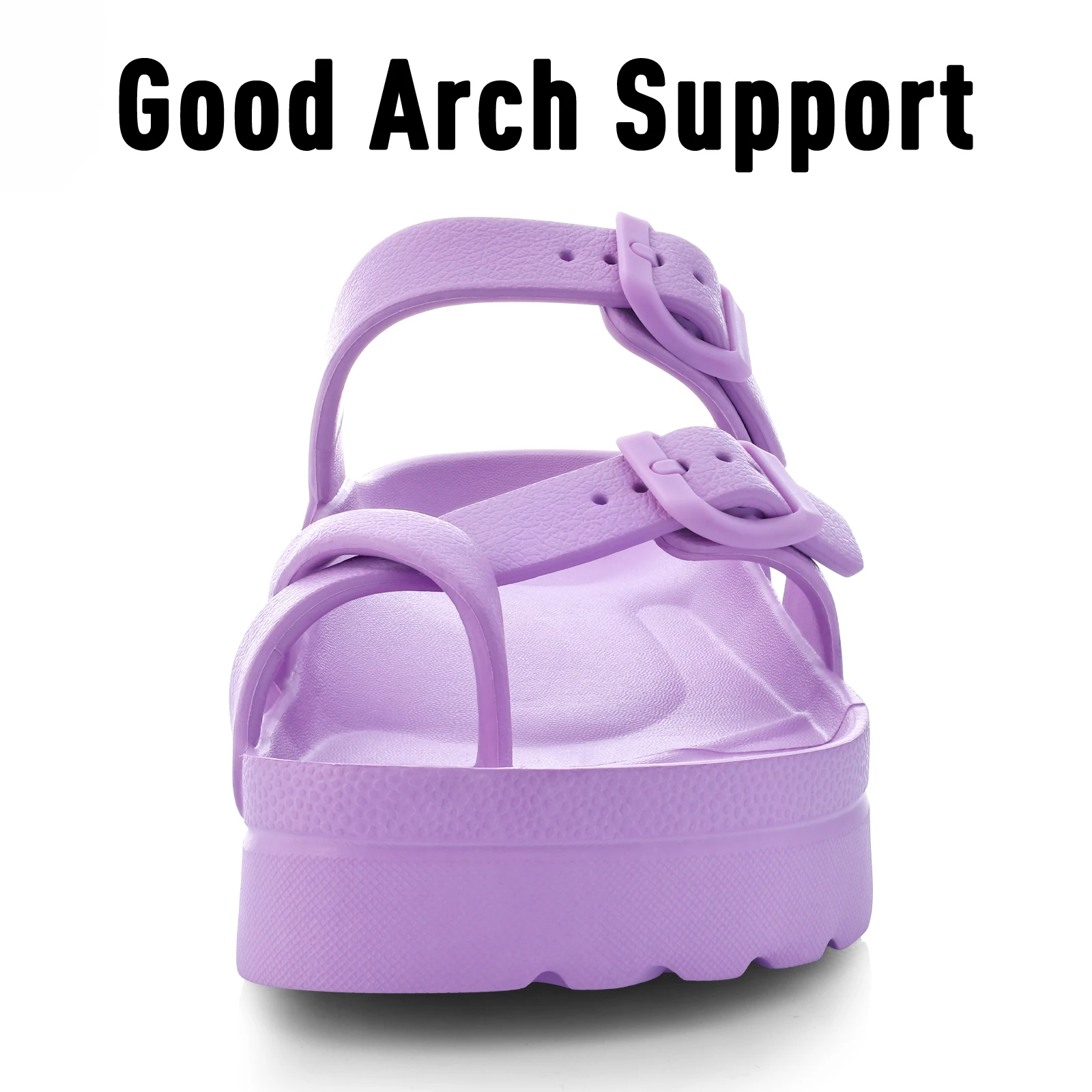 Pillow Sandals for Women Men Thick Sole Adjustable Buckles EVA Flat Sandals Summer Nonslip Cloud women sandals