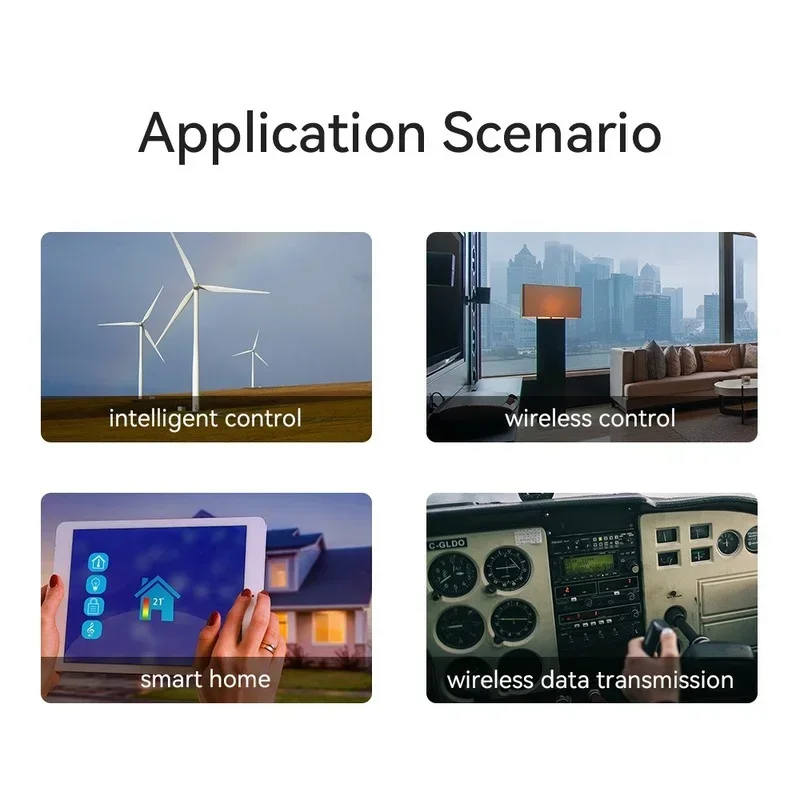 10pcs 많은 CC1101 915 MHz LoRa SPI 무선 rf 모듈 CDSENET E07-900M10S IOT SMD 915 MHz rf 수신기 송신기 CC1101 칩