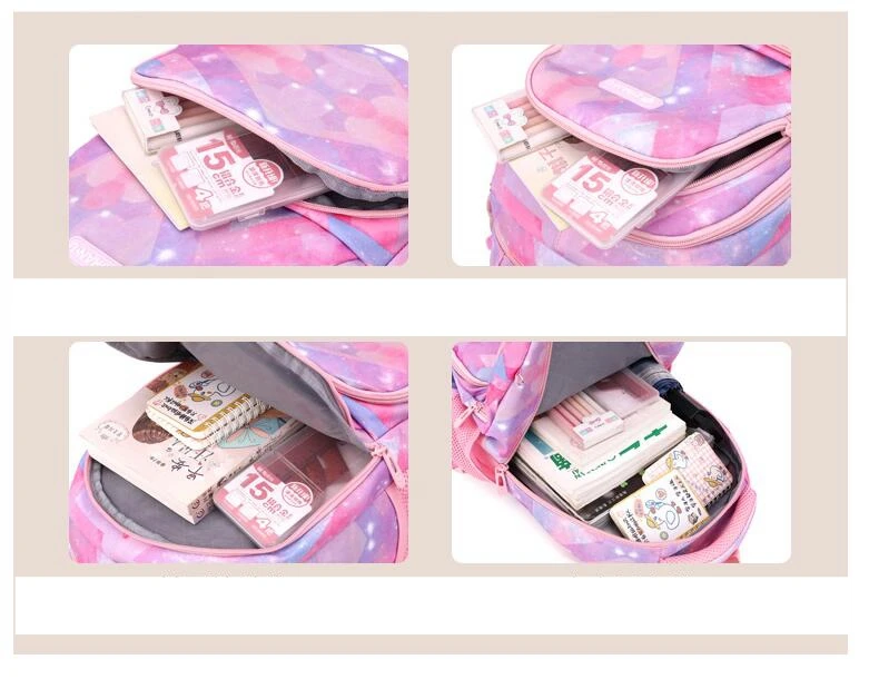 School Trolley Bag School Wheeled Backpack Set for Girls Elementary School Trolley Bag Set 3 pcs with Lunch Bag Pen Bag For Boy