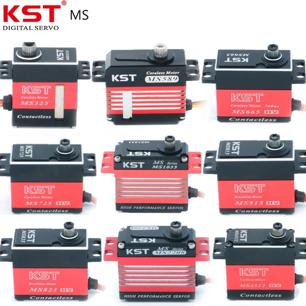 

Полный ассортимент рулевого механизма KST MS для вертолета MS320 MS665 MS725 MS805 MS2208 бесщеточный рулевой механизм