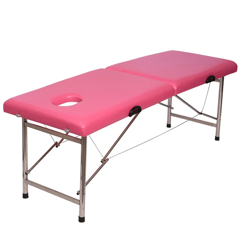 

Folding massage bed, beauty therapy , massage , beauty salon specific portable original point beauty bed with holes