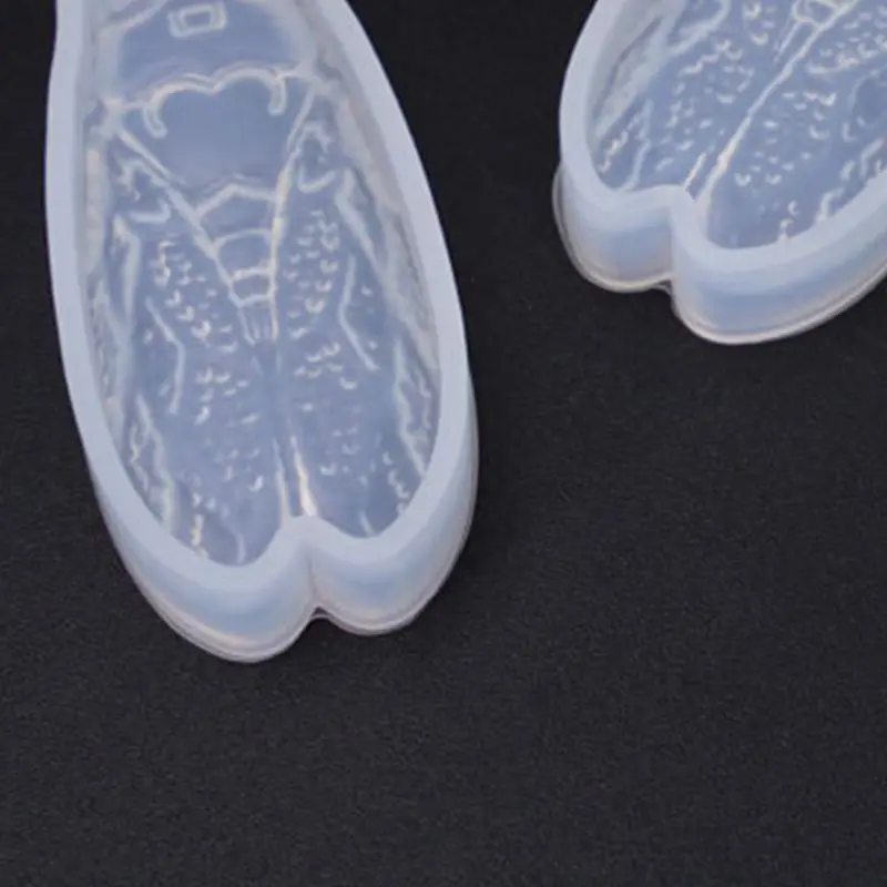 

Glossy Cicada Silicone Molds Keychain Pendant Mold DIY Animal Pattern Kaychain Making Molds Craft Handmade K3ND