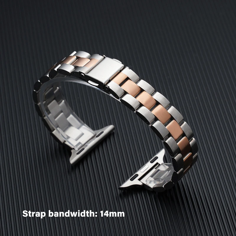 Stylish Women's Slim Stainless Steel Watch Bracelet Strap
