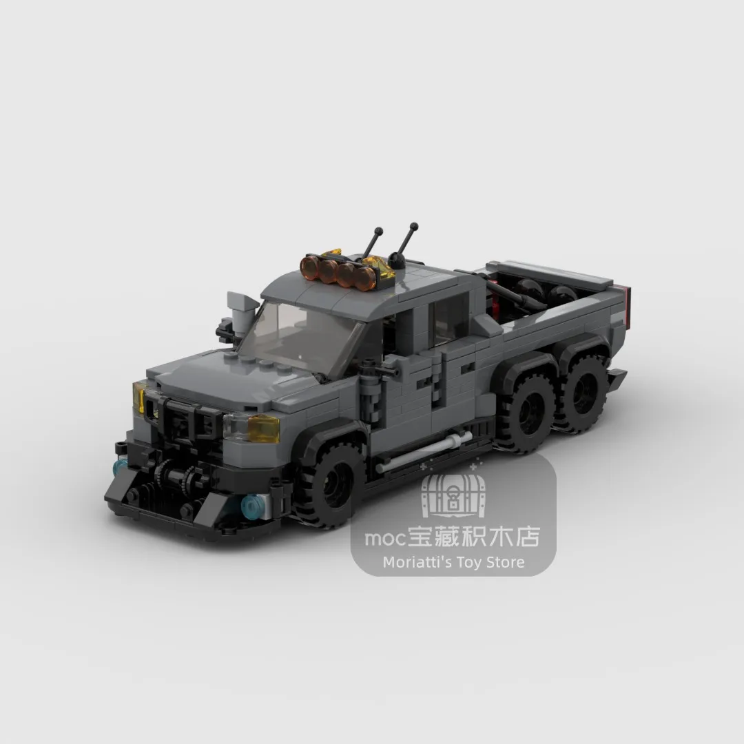 

Assembling Building Block MOC Ford VelociRaptor6X6 Model Classic Toy Adult Collect Static Display Gift Souvenir Compatible With