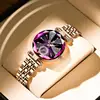 Watch for Women Luxury Jewelry Design Rose Gold Steel Quartz Wristwatches Waterproof Fashion Ladies Watches 32mm 2