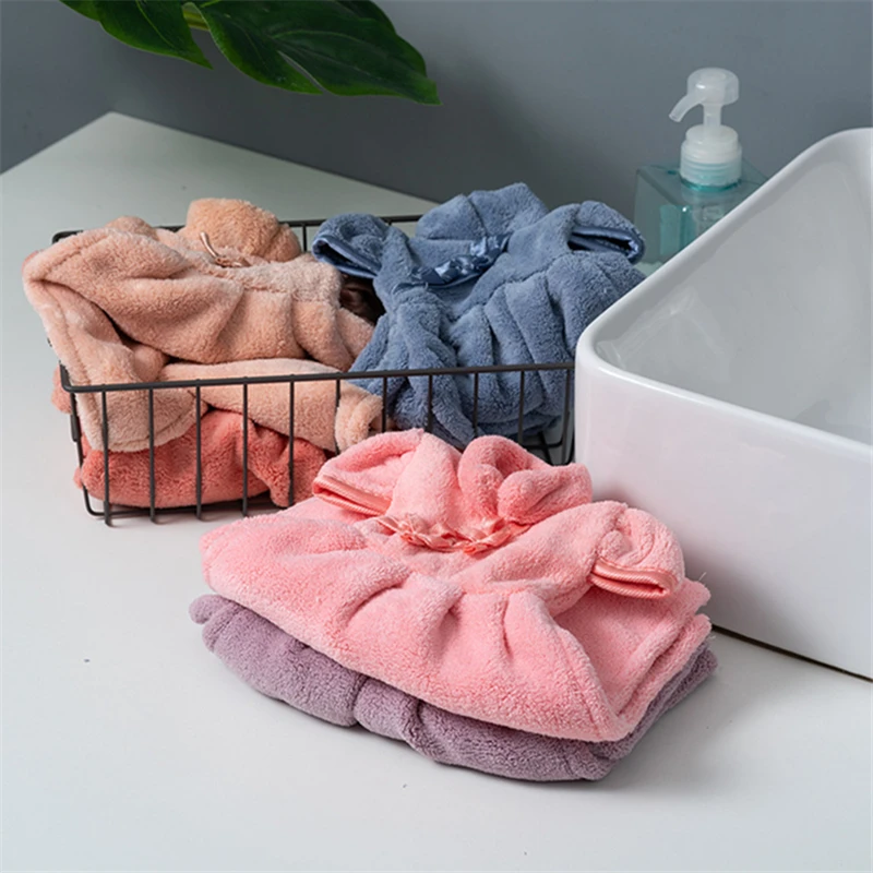 Serviettes à Main En Forme De Fleur - Microfibre Absorbante, Séchage Rapide - Pour Cuisine, Salle De Bain, Lavabo - Lot De 1 (30x16 Cm) - 11