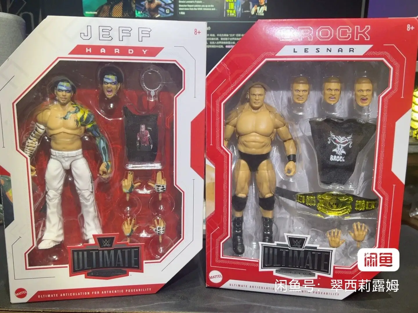 WWE フィギュア ダブルスラムシリーズ4 ハーディーボーイズ(マット&ジェフ) Sb9c7c8deaac1436a8e18f366efed9