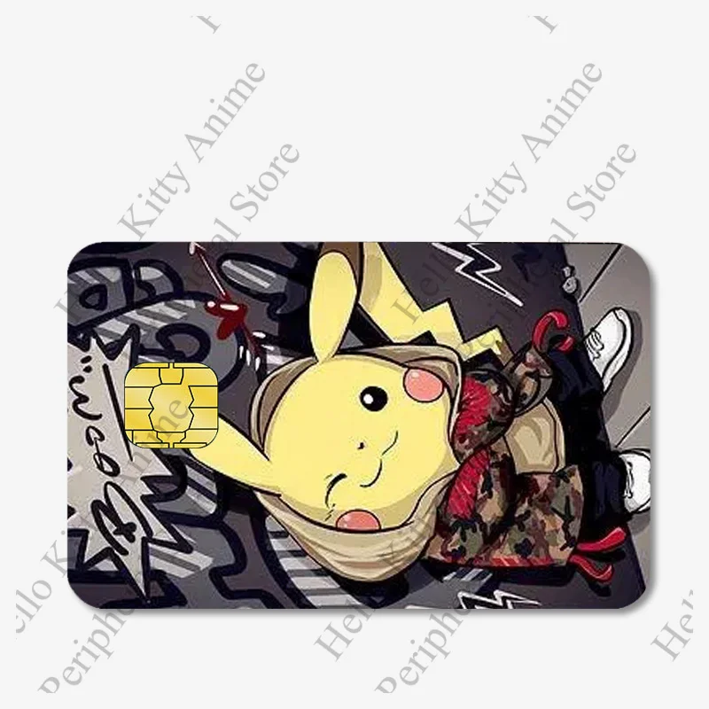 Pokemon Card Cool Charizard Bulbasaur Credit Card Skin Bank Card Battle  Game Sticker Anime Waterproof Decoration Child Gift - AliExpress