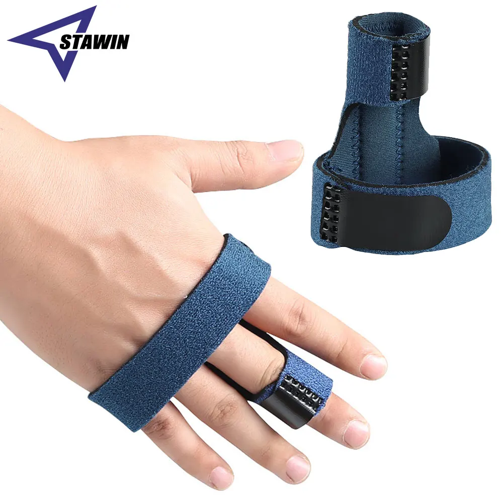1 PCS Trigger Finger Splint, Adjustable Finger Support Brace Bonus Fastening Tape for Alleviating Finger Locking,Popping,Bending