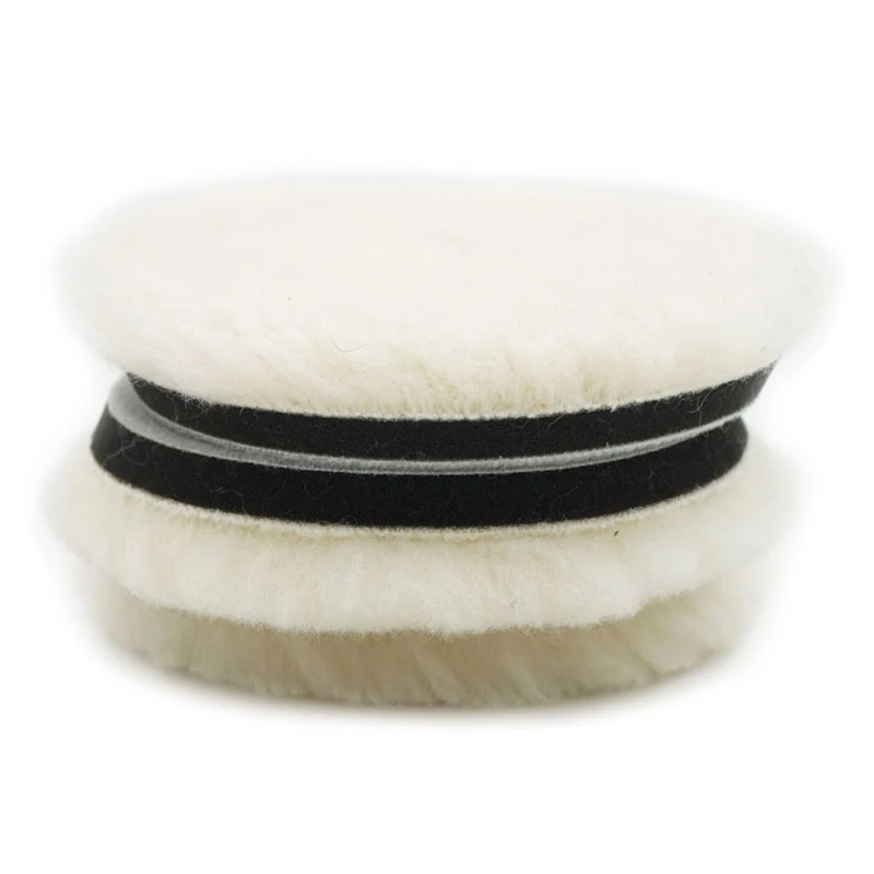 Car Polishing Pad 1Pc 6"/7" Wool for Polisher Machine Waxing Polishing Buffing Car Paint Care