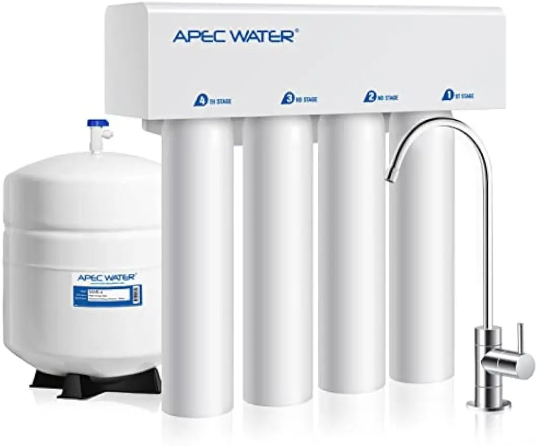 

APEC Water Systems RO-Twist 75 GPD Quick Change Twist Reverse Osmosis Drinking Water Filtration System