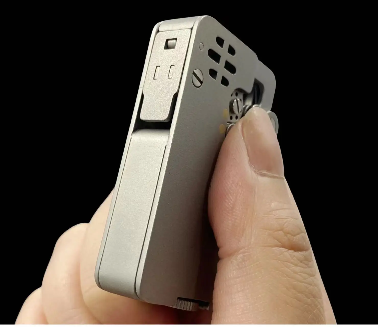 Original Stainless Steel Mechanical Kerosene Automatic Personalized Ejection Gasoline Oil Cigarette Lighter images - 6