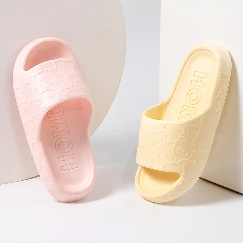 Cozy Cloud Soft Sole Slippers - Non-Slip Indoor/Outdoor Slides