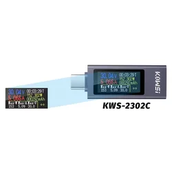 Advanced Current and Voltage Monitor with Fast Charging and Power Off Storage Capability (KWS - 2302C)