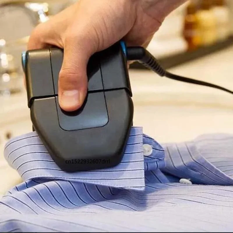 Foldable Dry Iron 220v Portable Mini Electric Travel Iron Not Required Water 6 Adjustable Temperature Modes 3