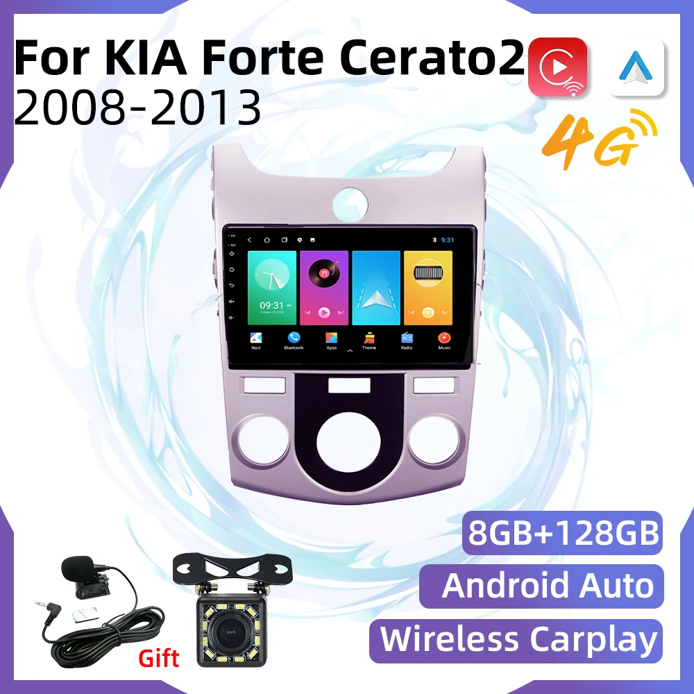 

For KIA Forte Cerato 2 2008-2013 Android 2 Din Car Radio Multimedia Player GPS Navigation Stereo Touch Screen Head Unit Audio