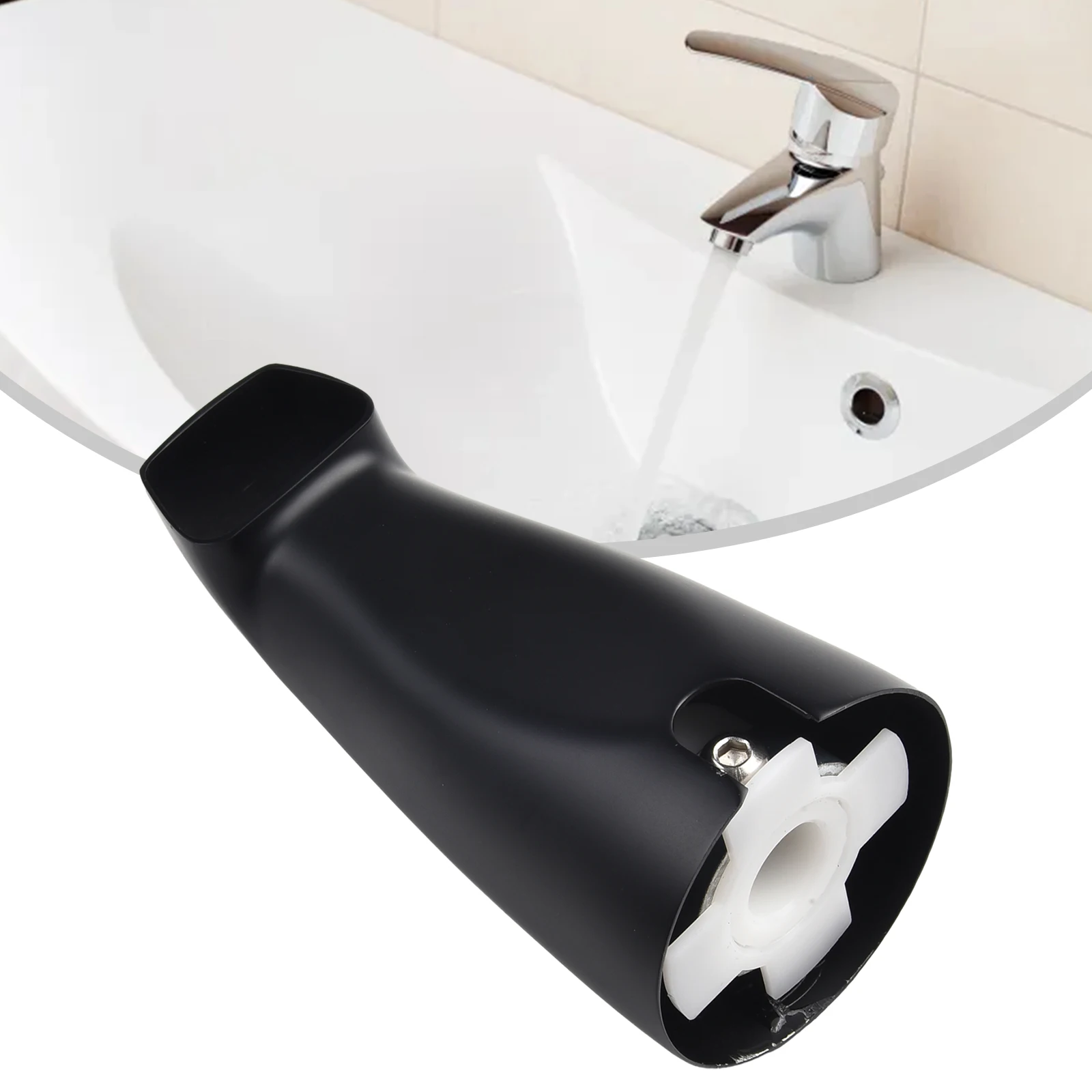 Tub Spout Faucet Replacement Water Flow Zinc Alloy Basin Mixer Bathroom Accessories Bathtub Tap Home Improvement 5