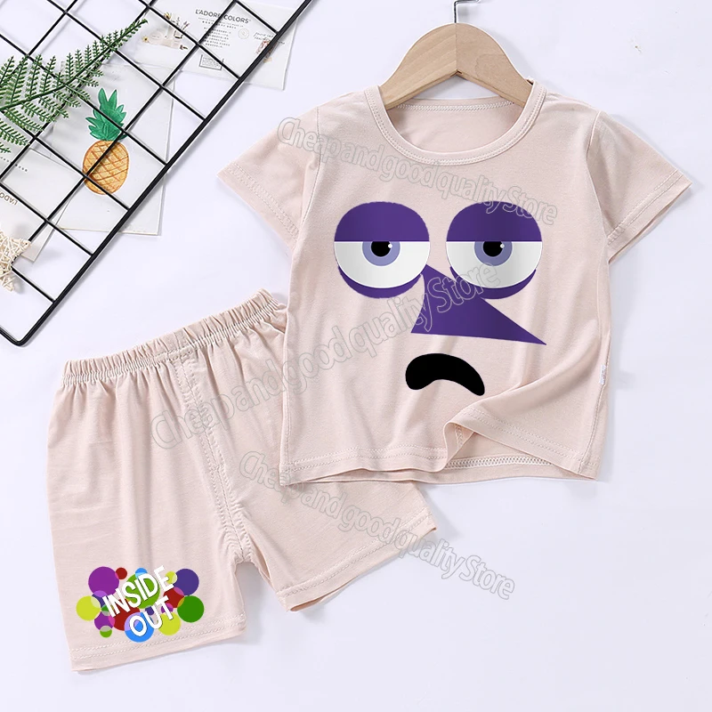 thumbnail image 1 of Disney-Conjunto de pijamas de dibujos animados para niños y niñas, ropa de dormir de manga larga, camisa de bebé, Tops, 2 piezas, 1 of 5