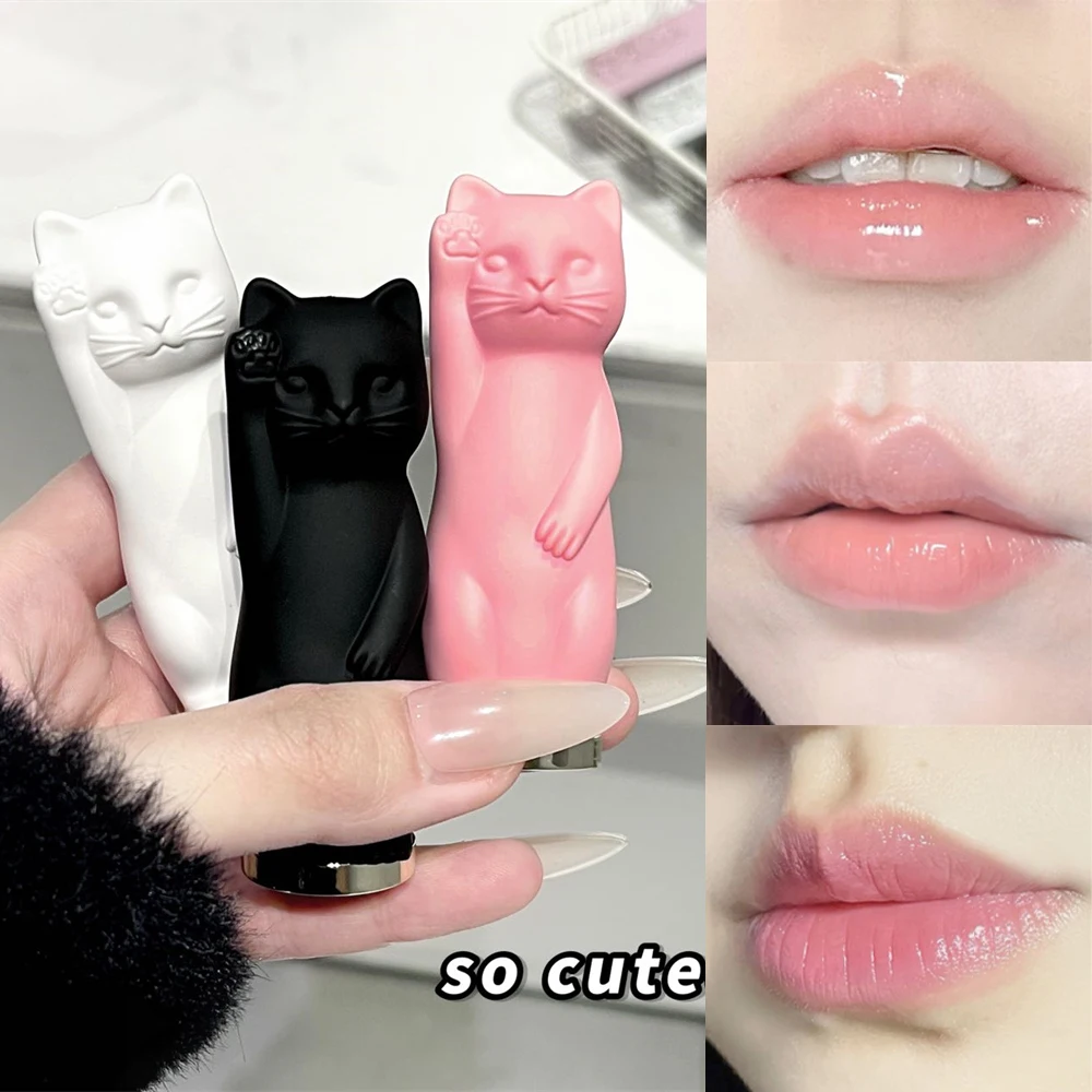 Hydraterende lucky cat lipstick transparante lippenbalsem_voghion.com