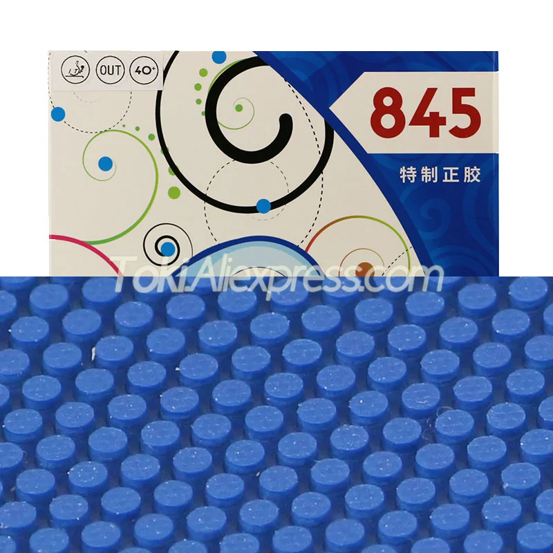 Original Meteor 845 (blue Rubber) Table Tennis Rubber (pipsout Fast