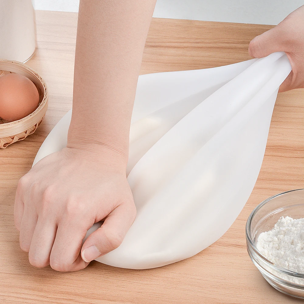1.5KG Silicone Kneading Dough Bag Flour Mixer Versatile for Bread Pastry Pizza Kitchen Tools dough kneading bag