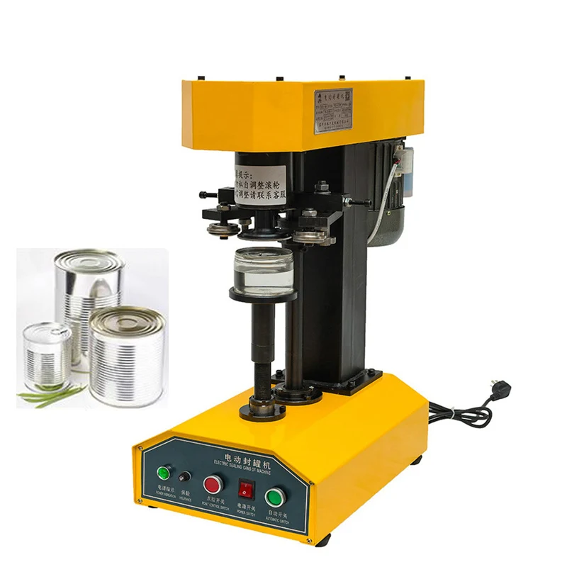 

Electric Capping Machine Glass Bottle Cans Jar Screwing Capping Sealing Packing Machine Semi Automatic Electric Plastic Food