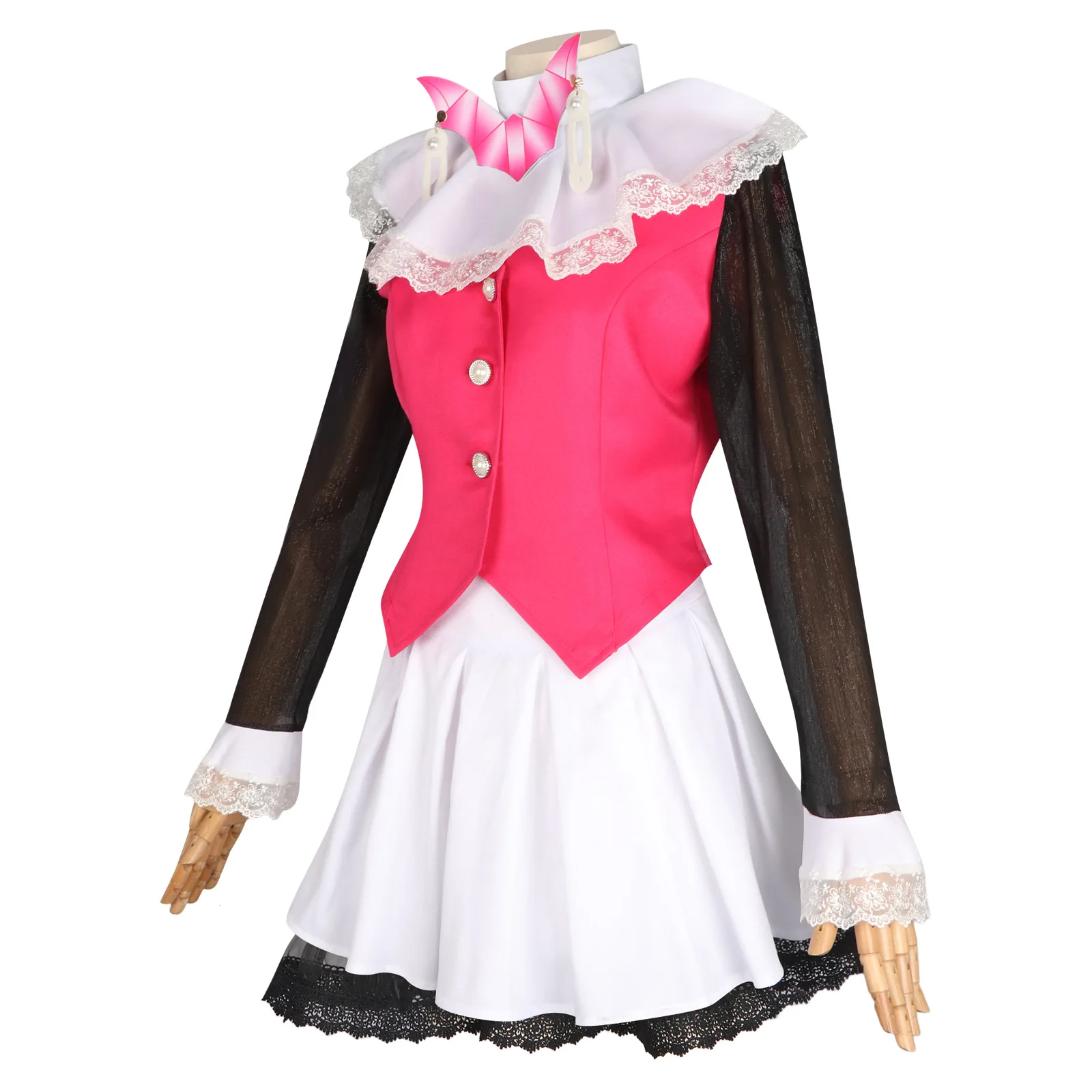 Monster High: Draculaura | Pink Costume Cosplay 33 Monster High Draculaura Spectra Vondergeist Costume Set for Women