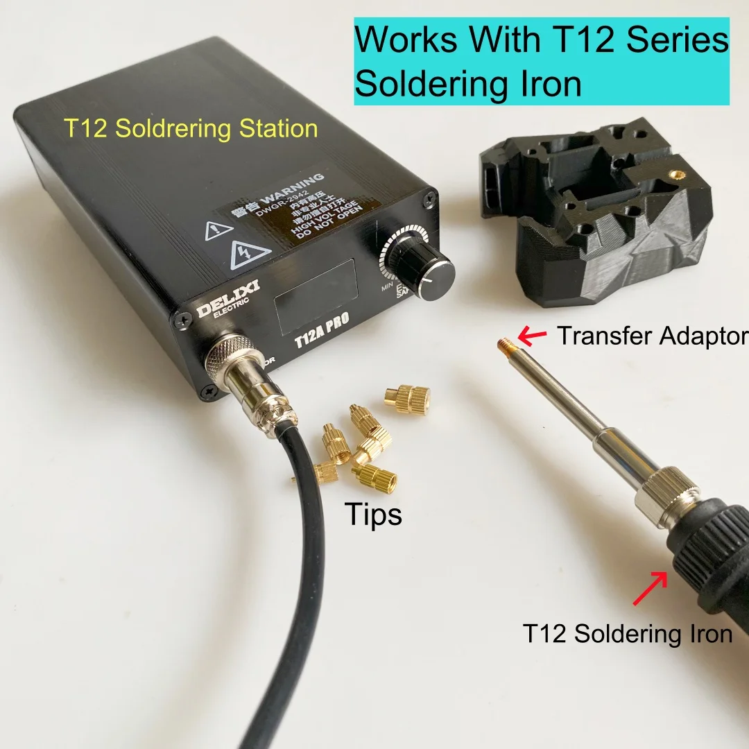 Precision Soldering Iron Tips Kit for Embedded Nut Insertion