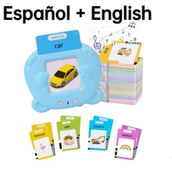 Interactive Language Learning Audio Book for Kids: Multilingual Talking Flash Cards (510Words Spanish BL)