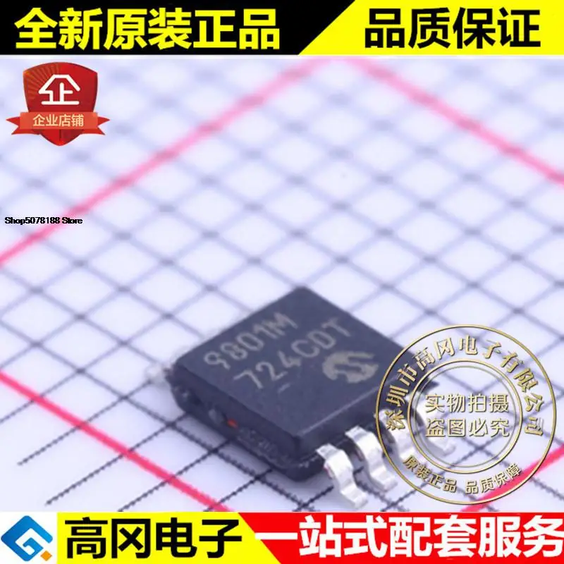 

5pieces MCP9801-M/MS MSOP-8 9801M