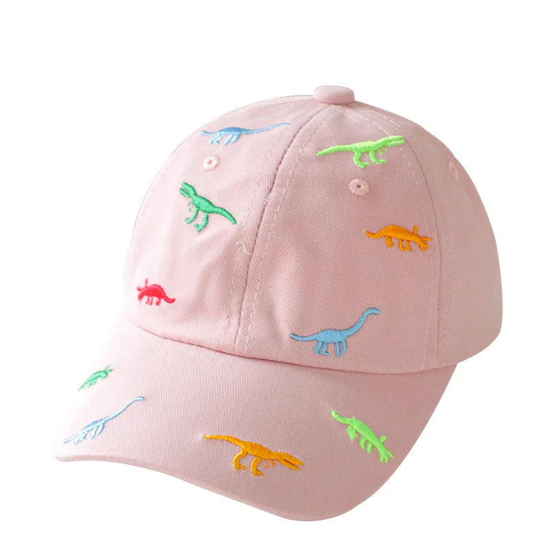 

Dinosaur Boys Girls Caps Embroidery Baby Baseball Caps Cotton Toddler Children Hat Spring Summer Autumn 2-6T Free Shipping