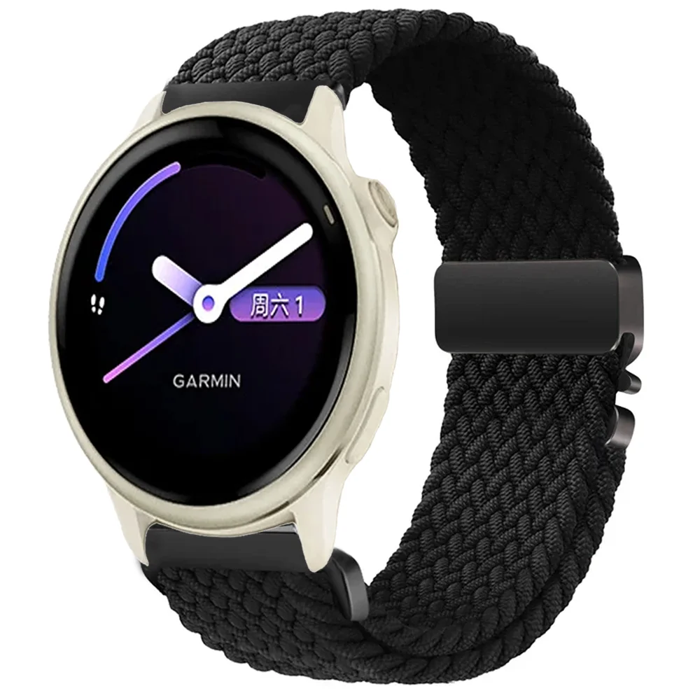 Nylon Braided Strap with Parachute Buckle - 20mm/22mm