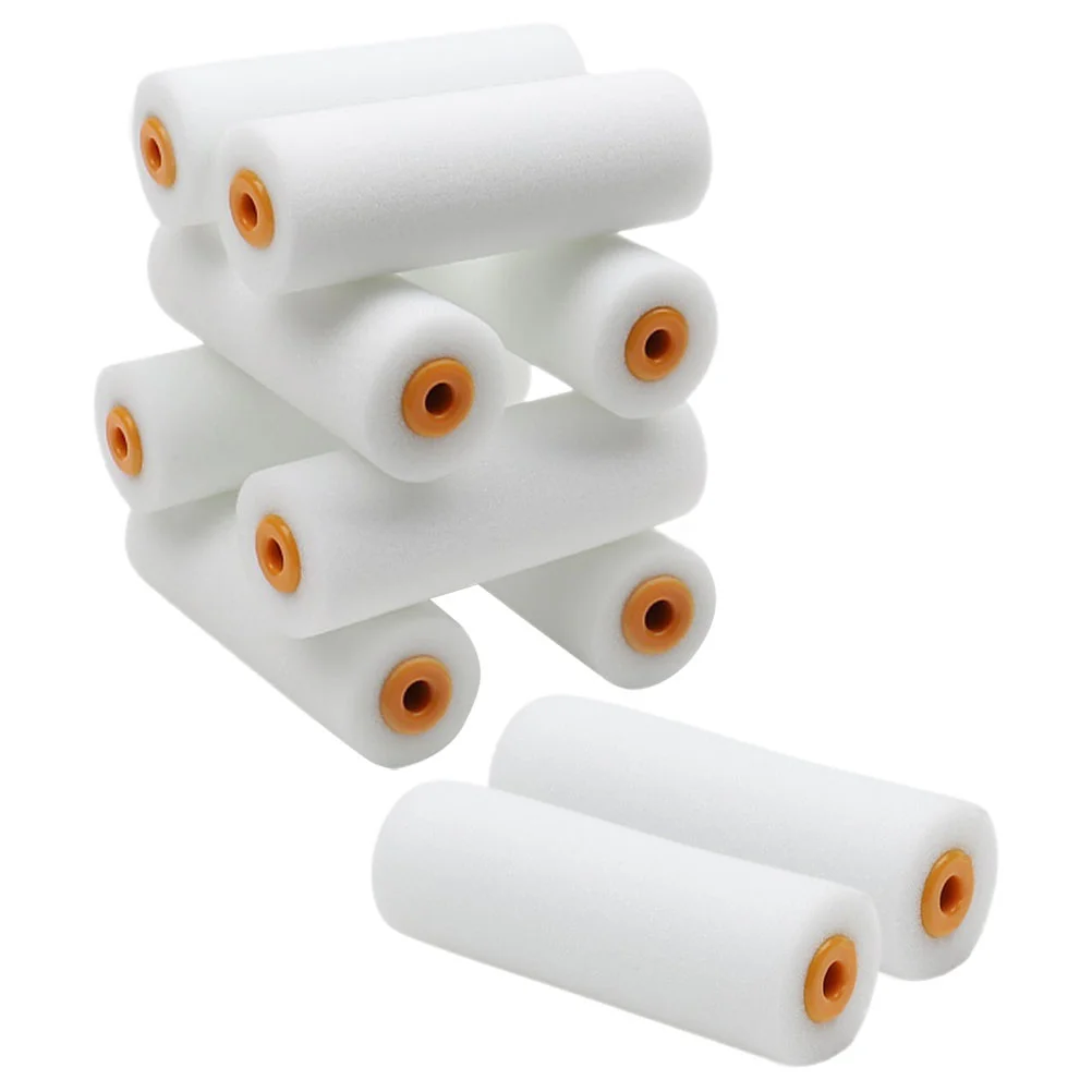 Sponge Paint Roller Small Paint Roller Covers Replacement Nap 10 pcs paint roller