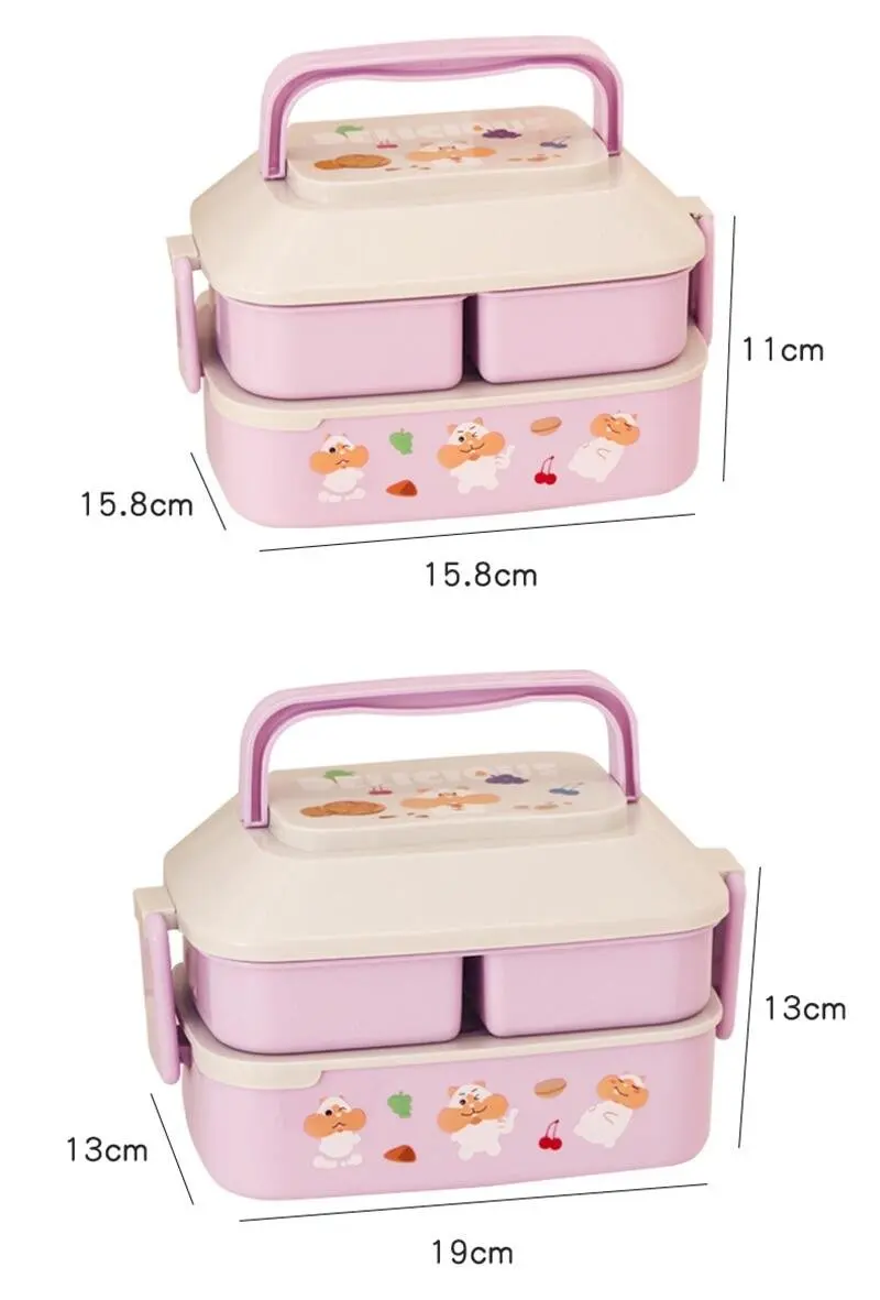 Aohea Lonchera Bento Kids Lunch Box Accessories Bento Lunch Box for Kids -  China Bento Box and Compartment Bento Box price