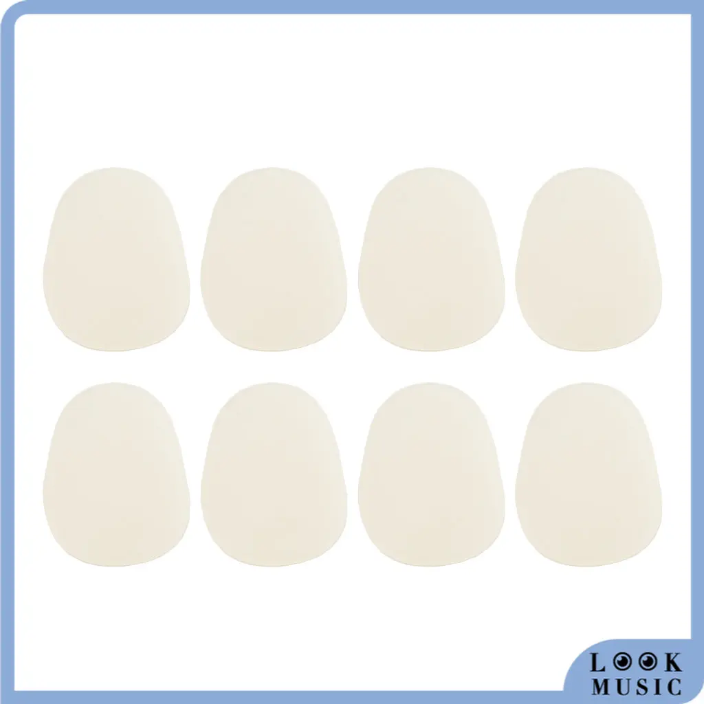 

8 шт., резиновые накладки для саксофона, 0,3/0,5/0,8 мм