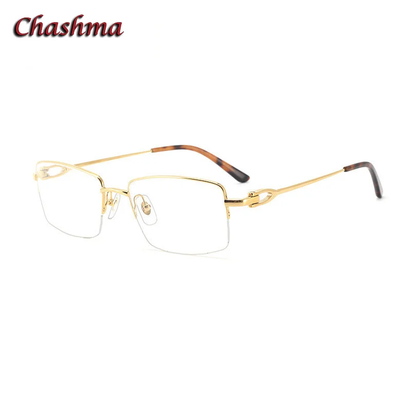 ChashmaMenFashionGlassePureTitaniumLightOpticalEyewearDesigner