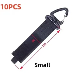 Rotating Buckle Cord Organizer Strap for Cable and Hose Management (10PCS S)
