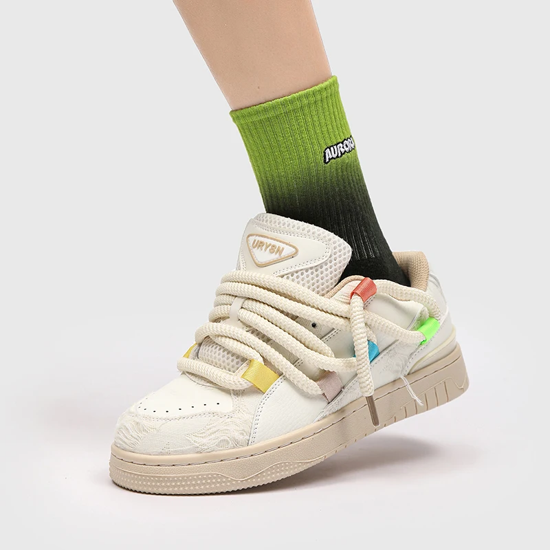 Women's Luxary Chunky Sneakers 2023 Mesh Breathable Shoes for Men Sports Running Casual Ladies Fitness Vulcanize Shoes