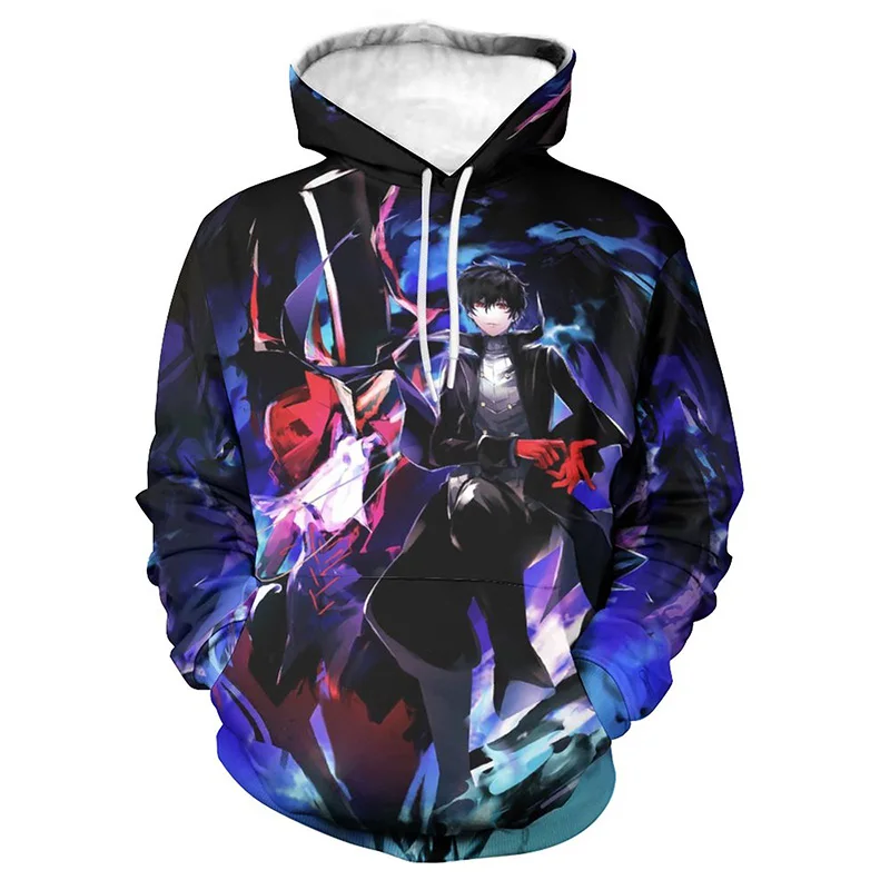 

Persona 5 Classic Game Hoodie 3d Print Men Sweatshirt Oversized Pullovers Autumn Fashion Cartoon Kids Clothing Long Sleeve Tops