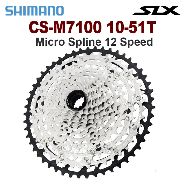 Cassette Shimano Slx M7100 12v 10 51